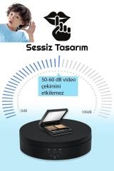 Şarjlı 360 Derece Çift Yönlü Döner Platform Fotoğraf Çekim Standı
