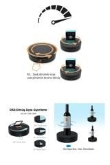 Şarjlı 360 Derece Çift Yönlü Döner Platform Fotoğraf Çekim Standı