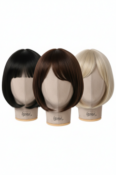 Bayan kumaş kaplı kafa mankeni