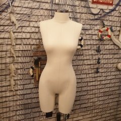 38 Beden Keten Kumaş Pantolon Giyebilen Terzi Mankeni