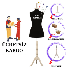 Süngerli Terzi Mankeni Prova Mankeni 34-46 Beden