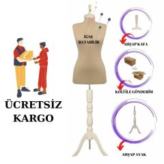 Süngerli Terzi Mankeni Prova Mankeni 34-46 Beden