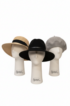 Beyaz Renk Bayan Polyester Kafa Mankeni