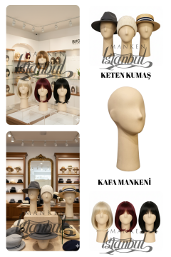 Ten Rengi Bayan Polyester Kafa Mankeni