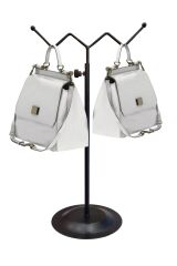 Ayarlanabilir Siyah Çanta Standı Çanta Askısı - Elegan Çanta Teşhir Askısı