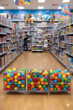 Tel Sepet - İndirim Sepeti / Havuz Sepet / Market Sepeti 53x53x75 cm