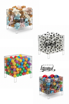 Tel Sepet - İndirim Sepeti / Havuz Sepet / Market Sepeti 60x80x80 cm