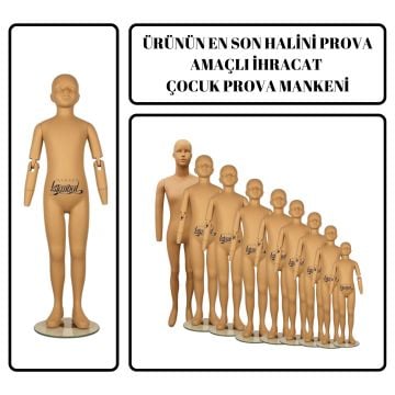 İhracat Çocuk Prova Mankeni 03 Aydan 14 Yaşa Kadar