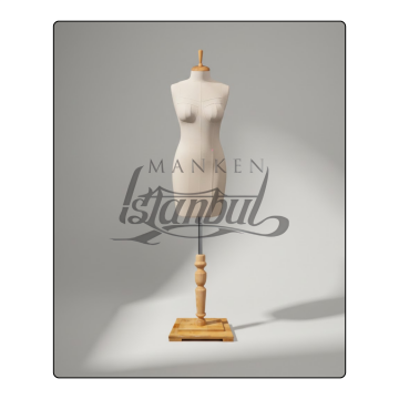 Fransız Göğüs Kuplu Profesyonel Terzi Mankeni Prova Mankeni