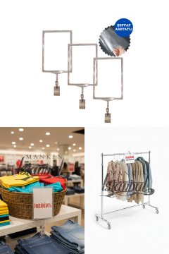 A4 Mandallı Etiketlik Fiyat Etiketi Sepet Etiketi Eşek Etiketi