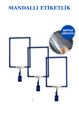 A4 Mandallı Etiketlik Fiyat Etiketi Sepet Etiketi Eşek Askılık Etiketi