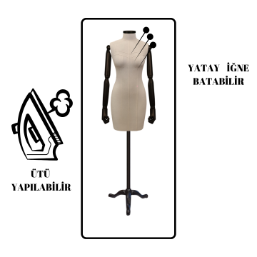 Profesyonel Fotoğraf Çekimi ve Prova Amaçlı Terzi Mankeni