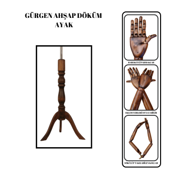 Profesyonel Fotoğraf Çekimi ve Prova Amaçlı Terzi Mankeni