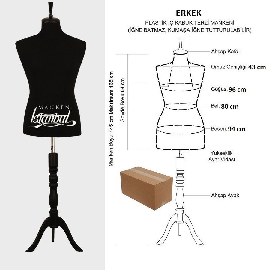 Erkek vitrin amaçlı terzi mankeni vitrin mankeni İĞNE BATMAZ