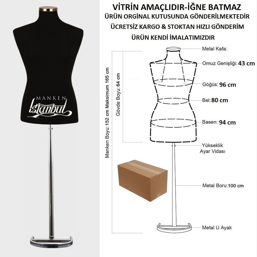 Erkek Vitrin Amaçlı Terzi Mankeni Vitrin Mankeni