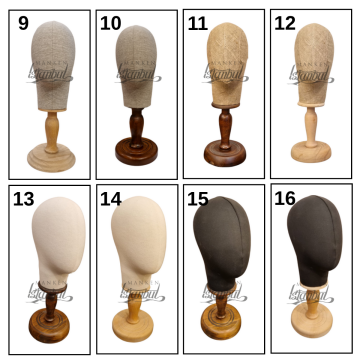 Kafa Mankeni - Şapka Mankeni - Peruk Mankeni 31