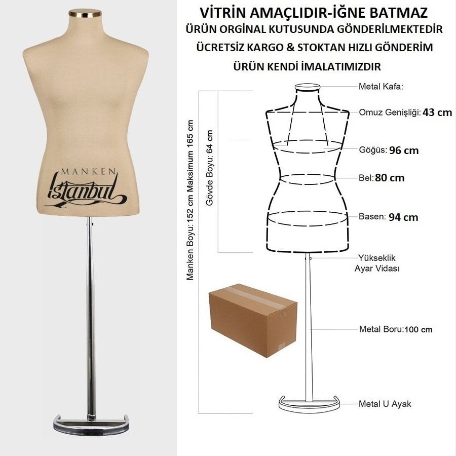 Erkek Vitrin Amaçlı Terzi Mankeni Vitrin Mankeni