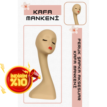 Polyester Bayan kafa mankeni, kafa mankenleri