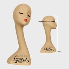 Polyester Bayan kafa mankeni, kafa mankenleri