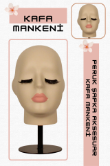 Polyester Bayan kafa mankeni, kafa mankenleri