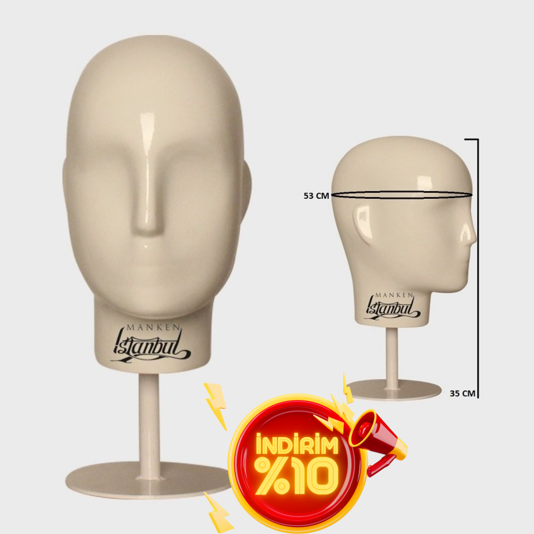 Polyester Bayan kafa mankeni, kafa mankenleri