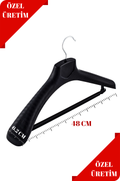 10 Adet 48 Cm Özel Üretim Ceket Askısı | Palto Askısı
