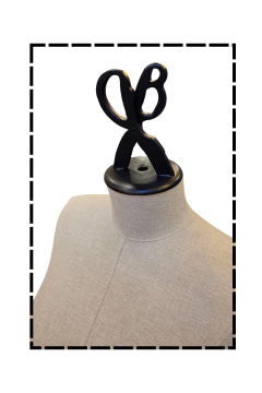 Delüks Büyük Beden (XL-XXL) Ahşap Kol Terzi Mankeni Vitrin Mankeni 46 beden