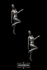 Delüks Bayan Vitrin Mankeni