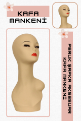 Bayan kafa mankeni, kafa mankenleri