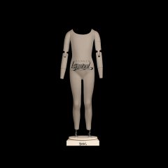 6 Yaş Çocuk Hayalet Vitrin Mankeni- Child Ghost Mannequin