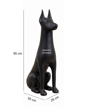 Köpek Vitrin Mankeni - Pet Manken - Köpek Manken
