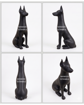 Köpek Vitrin Mankeni - Pet Manken - Köpek Manken