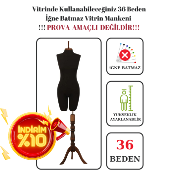 Pantolon Giyebilen Terzi Mankeni Vitrin Mankeni