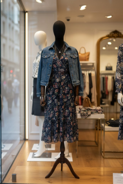 Pantolon Giyebilen Ahşap Kollu Terzi Mankeni Vitrin Mankeni