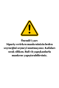 Terzi Mankeni Siyah Ahşap Kafa Siyah Terzi Mankeni Şapkası