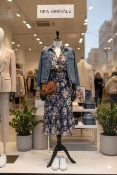 Pantolon Giyebilen Ahşap Kollu Terzi Mankeni Vitrin Mankeni