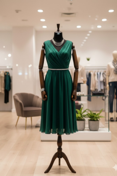 Pantolon Giyebilen Ahşap Kollu Terzi Mankeni Vitrin Mankeni