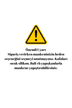 Terzi Mankeni Prova Mankeni Beyaz Ahşap Kafa Beyaz Terzi Mankeni Şapkası