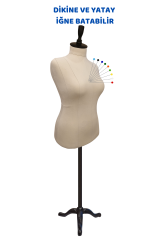 Süngerli Keten Kumaş Terzi Prova Mankeni 36 beden