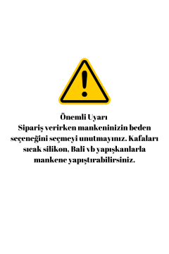 Terzi Mankeni Ham Ahşap Kafa Ham Terzi Mankeni Şapkası