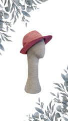 Uzun Bayan kumaş kaplı kafa mankeni