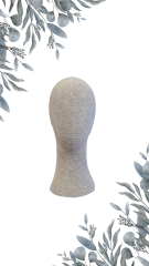 Bayan kumaş kaplı kafa mankeni