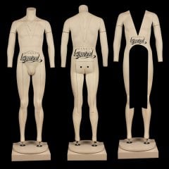 (ÖN SİPARİŞ) 2.Nesil Fotoğraf Erkek Çekim Mankeni - Ghost Mannequin