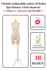 Paçalı Vitrin Mankeni Terzi Mankeni 36-38-40-42-44-46 38 beden