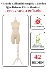 Paçalı Vitrin Mankeni Terzi Mankeni 36-38-40-42-44-46 42 beden