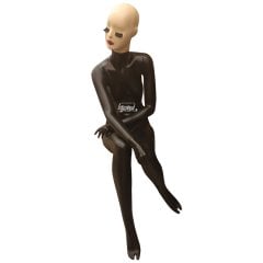 Yüksek Kalite Oturan Bayan Vitrin Mankeni