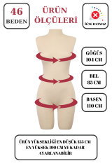 Paçalı Vitrin Mankeni Terzi Mankeni 36-38-40-42-44-46 46 beden