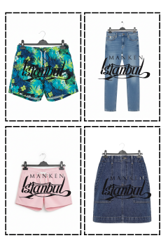 10 Adet Plastik Mandallı Pantolon Etek Şort Askısı