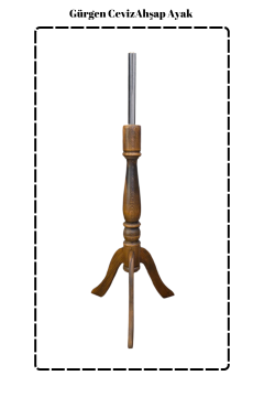 Gürgen Ahşap Ceviz Terzi Mankeni Ayağı