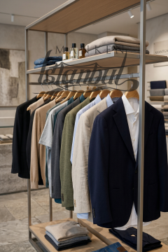 10 Adet A Kalite 40 CM Lamine Ceket Askısı Gömlek Askısı Ahşap Askı